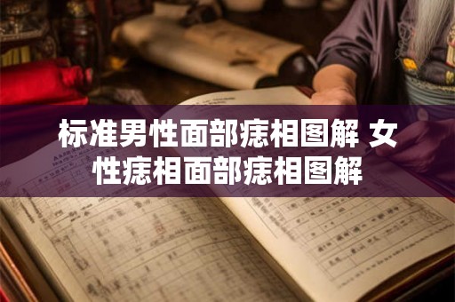 标准男性面部痣相图解 女性痣相面部痣相图解 标准男性面部痣相图解 女性痣相面部痣相图解