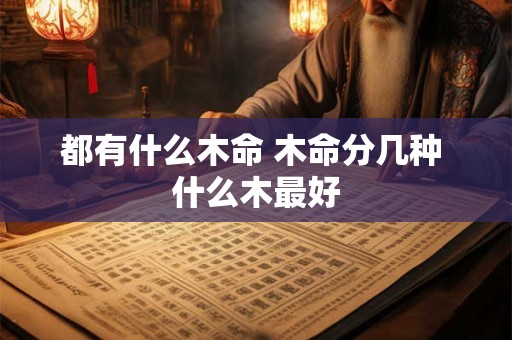 都有什么木命 木命分几种 什么木最好 都有什么木命 木命分几种 什么木最好