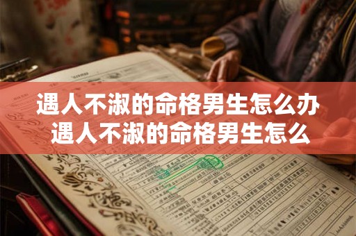 遇人不淑的命格男生怎么办 遇人不淑的命格男生怎么办呀 遇人不淑的命格男生怎么办 遇人不淑的命格男生怎么办呀