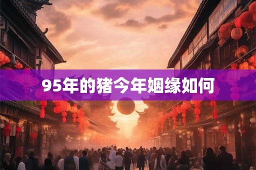 95年的猪今年姻缘如何 95年的猪今年姻缘如何