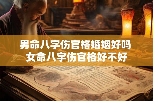 男命八字伤官格婚姻好吗 女命八字伤官格好不好 男命八字伤官格婚姻好吗 女命八字伤官格好不好