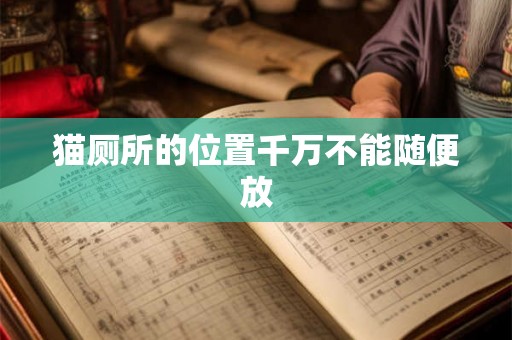猫厕所的位置千万不能随便放 猫厕所的位置千万不能随便放