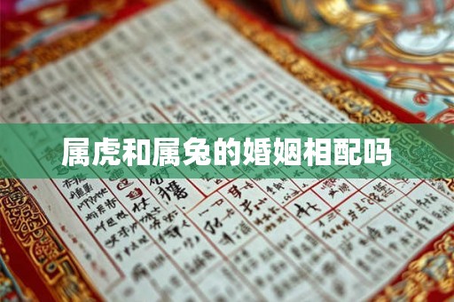 属虎和属兔的婚姻相配吗 属虎和属兔的婚姻相配吗