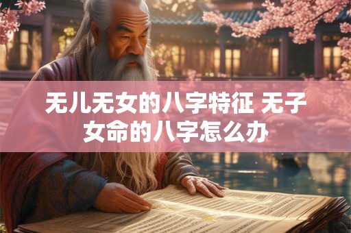 无儿无女的八字特征 无子女命的八字怎么办