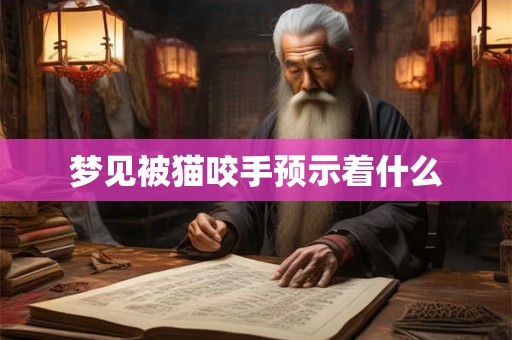 梦见被猫咬手预示着什么 梦见被猫咬手预示着什么
