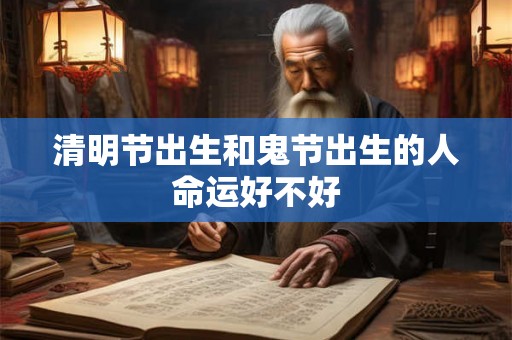 清明节出生和鬼节出生的人命运好不好 清明节出生和鬼节出生的人命运好不好