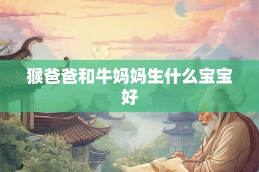 猴爸爸和牛妈妈生什么宝宝好 猴爸爸和牛妈妈生什么宝宝好