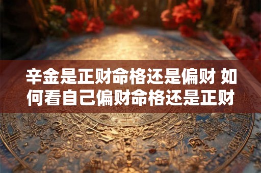 辛金是正财命格还是偏财 如何看自己偏财命格还是正财命格 辛金是正财命格还是偏财 如何看自己偏财命格还是正财命格