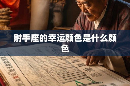 射手座的幸运颜色是什么颜色 射手座的幸运颜色是什么颜色
