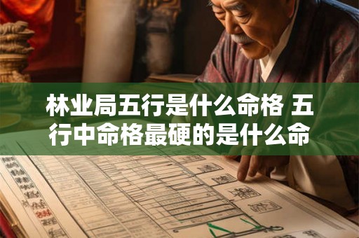 林业局五行是什么命格 五行中命格最硬的是什么命 林业局五行是什么命格 五行中命格最硬的是什么命