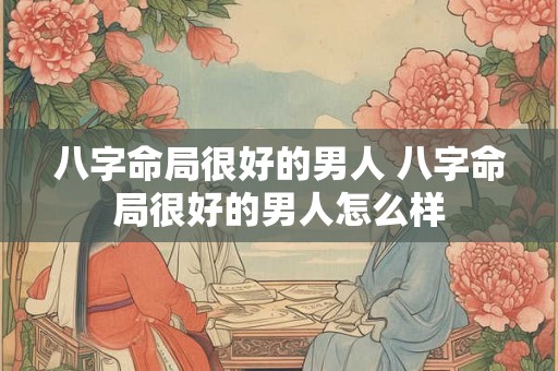 八字命局很好的男人 八字命局很好的男人怎么样