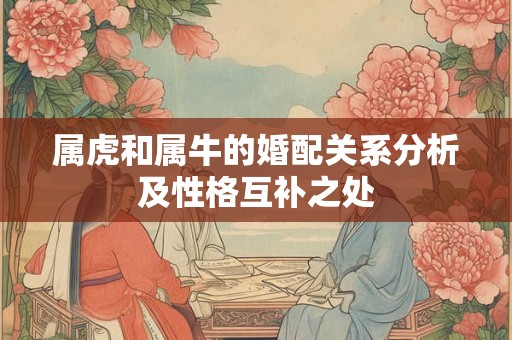 属虎和属牛的婚配关系分析及性格互补之处 属虎和属牛的婚配关系分析及性格互补之处