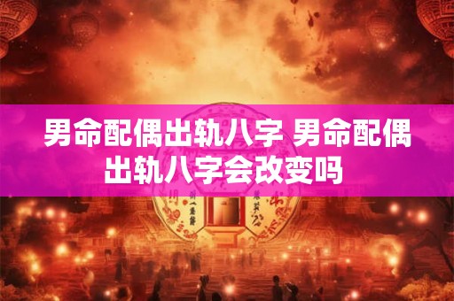 男命配偶出轨八字 男命配偶出轨八字会改变吗 男命配偶出轨八字 男命配偶出轨八字会改变吗