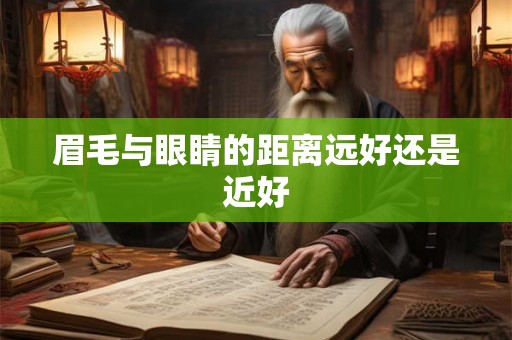 眉毛与眼睛的距离远好还是近好 眉毛与眼睛的距离远好还是近好