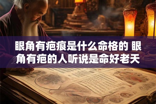 眼角有疤痕是什么命格的 眼角有疤的人听说是命好老天爷都 眼角有疤痕是什么命格的 眼角有疤的人听说是命好老天爷都