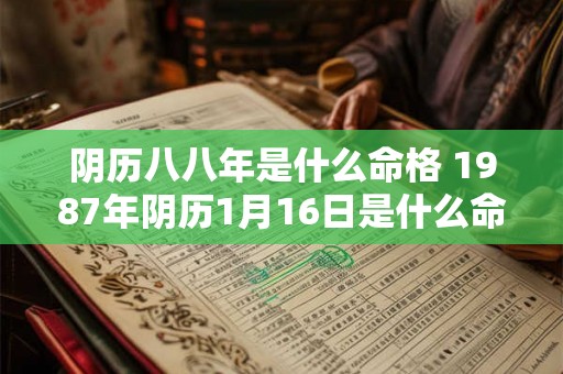 阴历八八年是什么命格 1987年阴历1月16日是什么命格 阴历八八年是什么命格 1987年阴历1月16日是什么命格