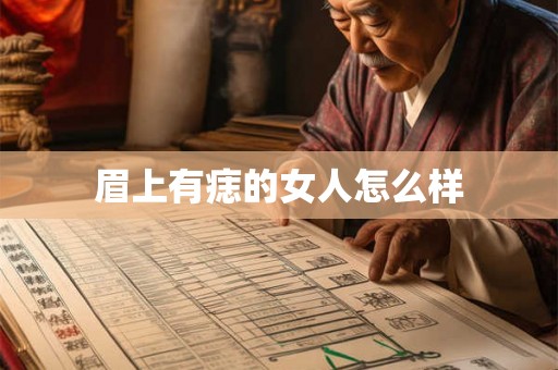 眉上有痣的女人怎么样 眉上有痣的女人怎么样