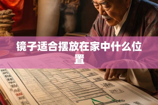 镜子适合摆放在家中什么位置