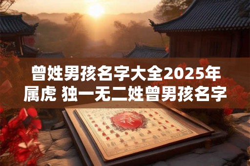 曾姓男孩名字大全2025年属虎 独一无二姓曾男孩名字 曾姓男孩名字大全2025年属虎 独一无二姓曾男孩名字