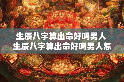 生辰八字算出命好吗男人 生辰八字算出命好吗男人怎么看 生辰八字算出命好吗男人 生辰八字算出命好吗男人怎么看