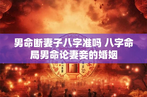 男命断妻子八字准吗 八字命局男命论妻妾的婚姻
