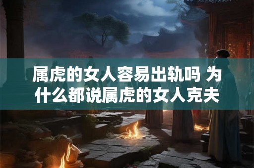属虎的女人容易出轨吗 为什么都说属虎的女人克夫
