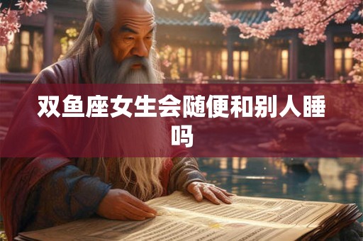双鱼座女生会随便和别人睡吗 双鱼座女生会随便和别人睡吗