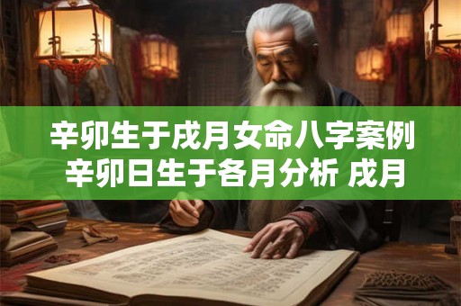 辛卯生于戌月女命八字案例 辛卯日生于各月分析 戌月 辛卯生于戌月女命八字案例 辛卯日生于各月分析 戌月