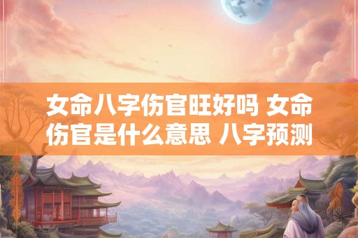 女命八字伤官旺好吗 女命伤官是什么意思 八字预测学须知 女命八字伤官旺好吗 女命伤官是什么意思 八字预测学须知