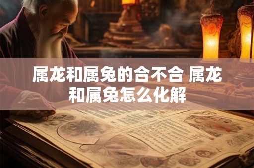 属龙和属兔的合不合 属龙和属兔怎么化解