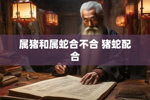 属猪和属蛇合不合 猪蛇配合 属猪和属蛇合不合 猪蛇配合