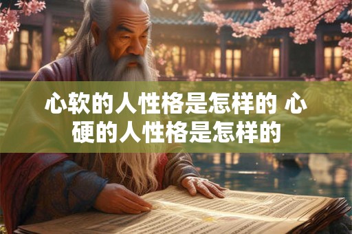 心软的人性格是怎样的 心硬的人性格是怎样的 心软的人性格是怎样的 心硬的人性格是怎样的