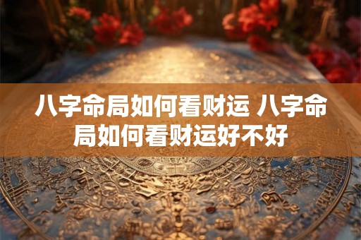 八字命局如何看财运 八字命局如何看财运好不好 八字命局如何看财运 八字命局如何看财运好不好