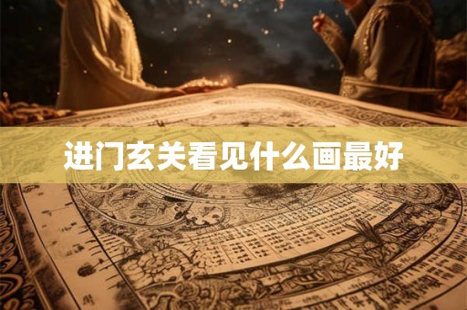 进门玄关看见什么画最好 进门玄关看见什么画最好