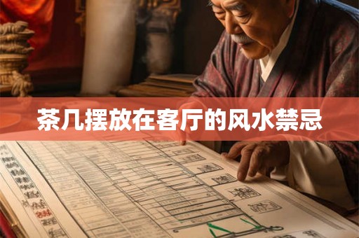 茶几摆放在客厅的风水禁忌 茶几摆放在客厅的风水禁忌