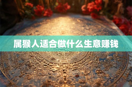 属猴人适合做什么生意赚钱 属猴人适合做什么生意赚钱