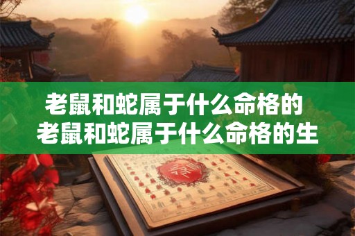 老鼠和蛇属于什么命格的 老鼠和蛇属于什么命格的生肖 老鼠和蛇属于什么命格的 老鼠和蛇属于什么命格的生肖