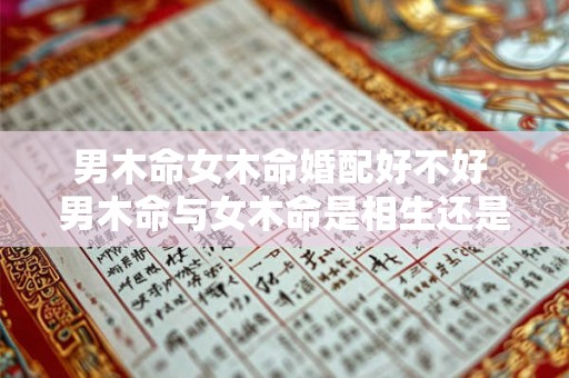 男木命女木命婚配好不好 男木命与女木命是相生还是相克 男木命女木命婚配好不好 男木命与女木命是相生还是相克