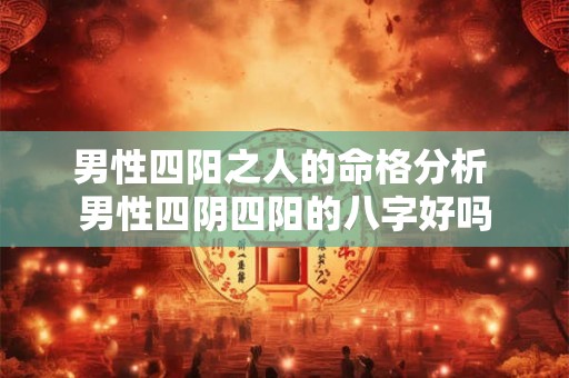 男性四阳之人的命格分析 男性四阴四阳的八字好吗 男性四阳之人的命格分析 男性四阴四阳的八字好吗
