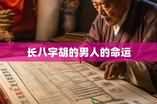 长八字胡的男人的命运 长八字胡的男人的命运