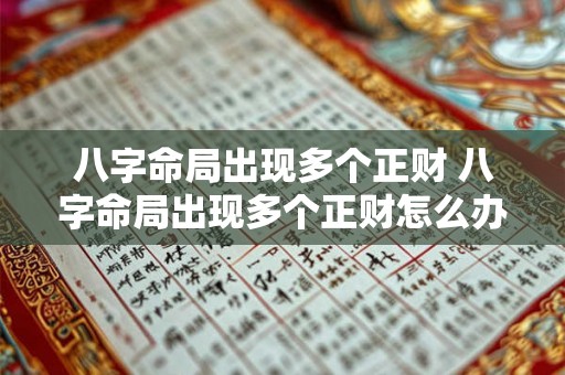 八字命局出现多个正财 八字命局出现多个正财怎么办 八字命局出现多个正财 八字命局出现多个正财怎么办
