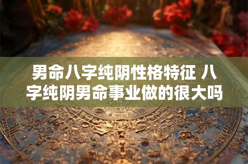 男命八字纯阴性格特征 八字纯阴男命事业做的很大吗 男命八字纯阴性格特征 八字纯阴男命事业做的很大吗