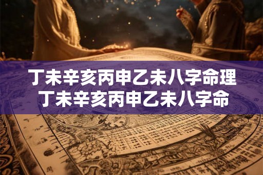 丁未辛亥丙申乙未八字命理 丁未辛亥丙申乙未八字命理解析 丁未辛亥丙申乙未八字命理 丁未辛亥丙申乙未八字命理解析