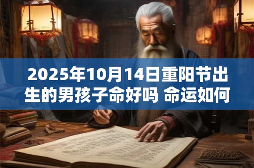 2025年10月14日重阳节出生的男孩子命好吗 命运如何 2025年10月14日重阳节出生的男孩子命好吗 命运如何