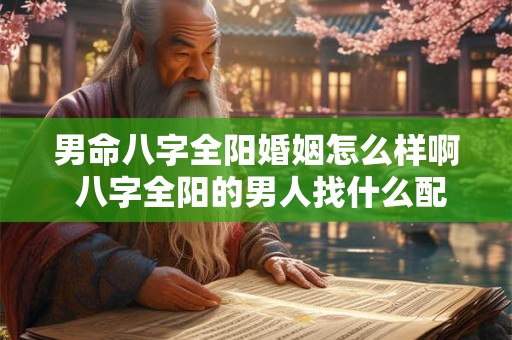 男命八字全阳婚姻怎么样啊 八字全阳的男人找什么配偶 男命八字全阳婚姻怎么样啊 八字全阳的男人找什么配偶
