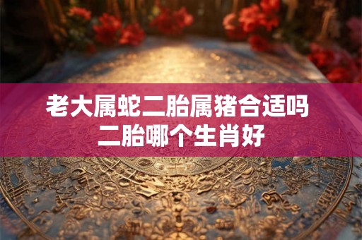 老大属蛇二胎属猪合适吗 二胎哪个生肖好 老大属蛇二胎属猪合适吗 二胎哪个生肖好