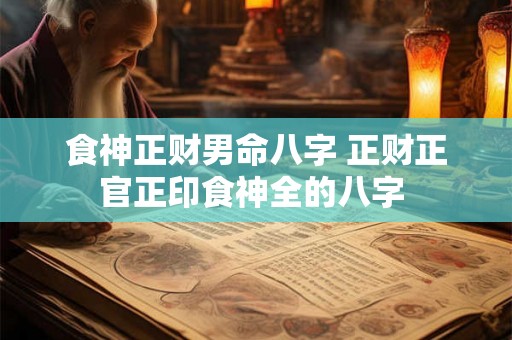 食神正财男命八字 正财正官正印食神全的八字 食神正财男命八字 正财正官正印食神全的八字