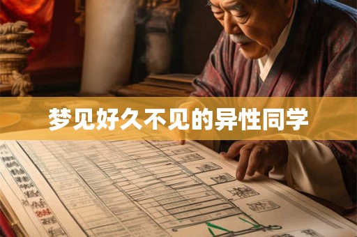 梦见好久不见的异性同学
