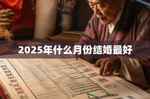 2025年什么月份结婚最好 2025年什么月份结婚最好