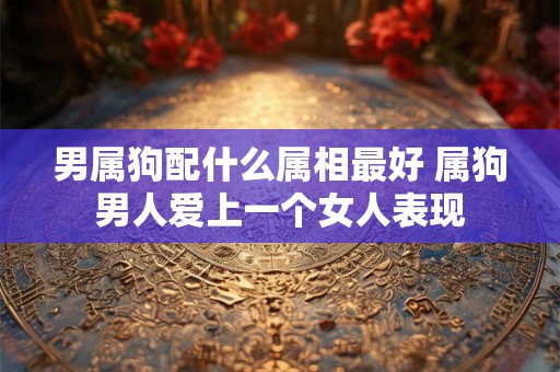 男属狗配什么属相最好 属狗男人爱上一个女人表现 男属狗配什么属相最好 属狗男人爱上一个女人表现